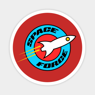 U.S. Space Force logo funny humorous spaceship Magnet